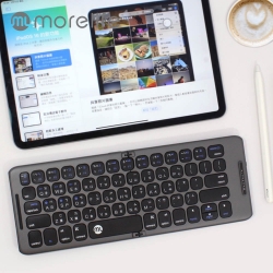 morelife WKB-2388M 1對3 無縫折疊 中文介面 藍牙折疊式鍵盤