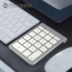 morelife WKP-3190M Mac專用 巧控風格 充電式 藍牙數字鍵盤